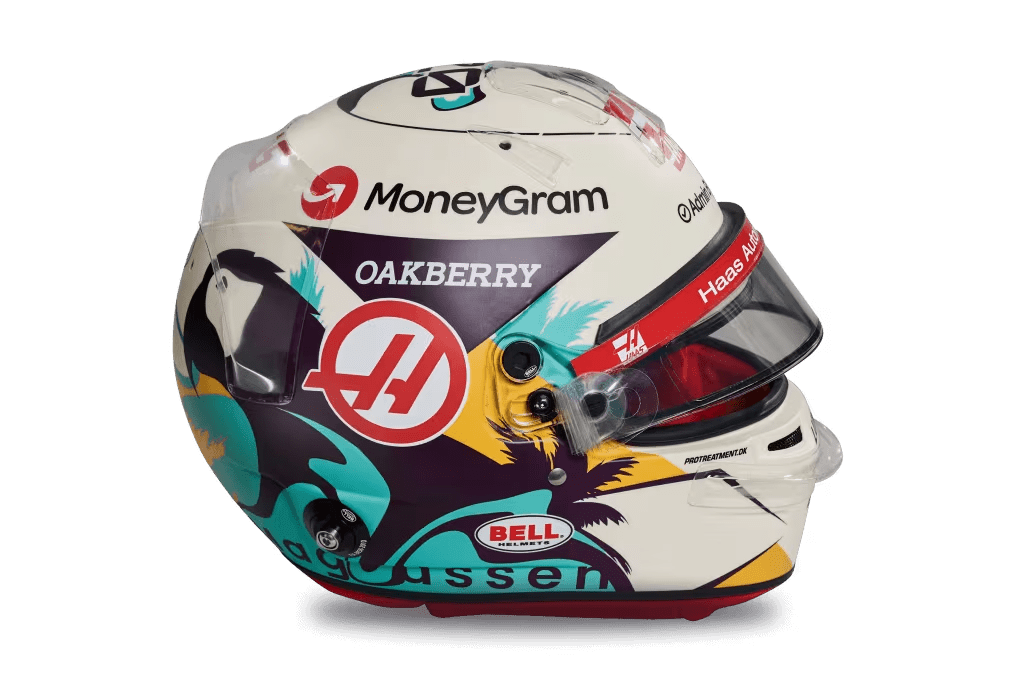 Capacete Magnussen 2024