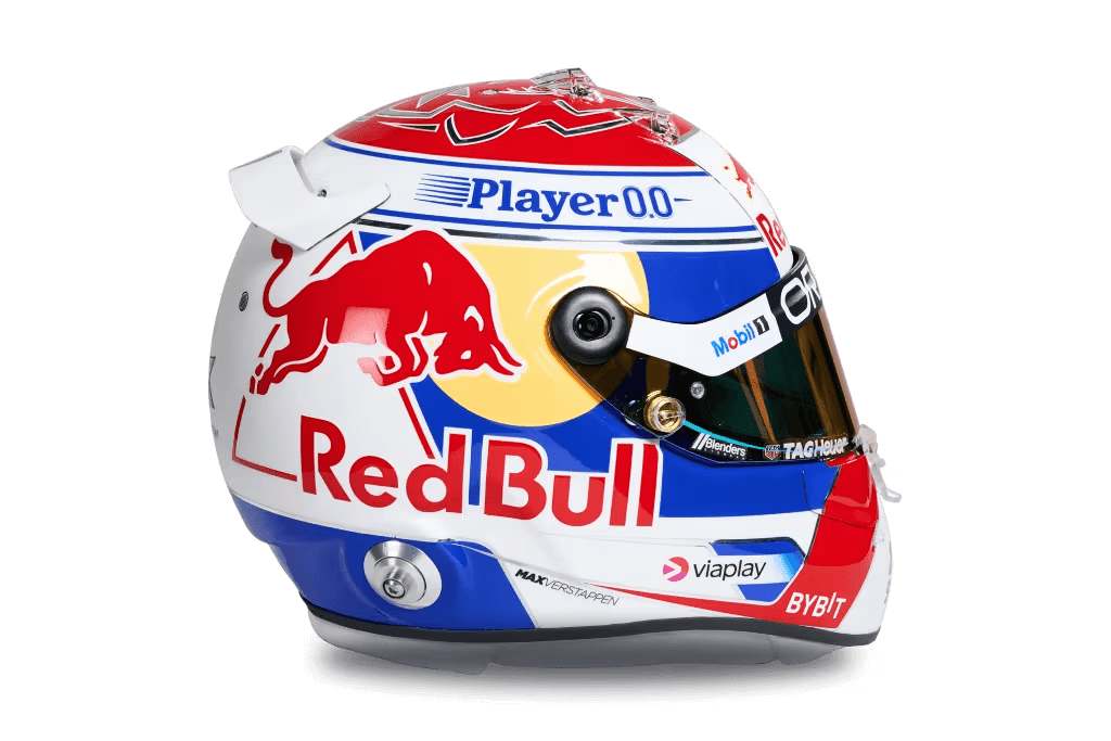 Capacete Verstappen 2024