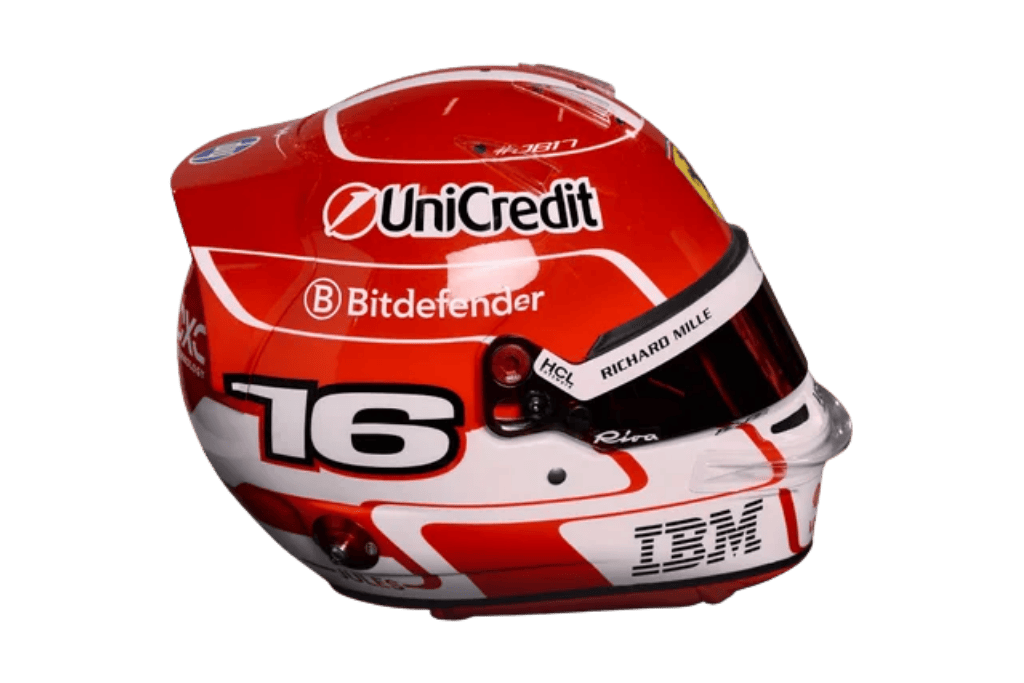 Leclerc Helmet 2025